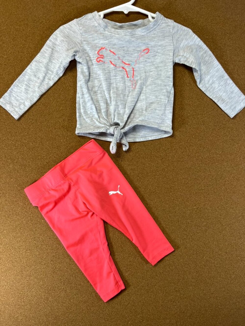 Puma Baby Girl 6–9month Short Sleeve Legging